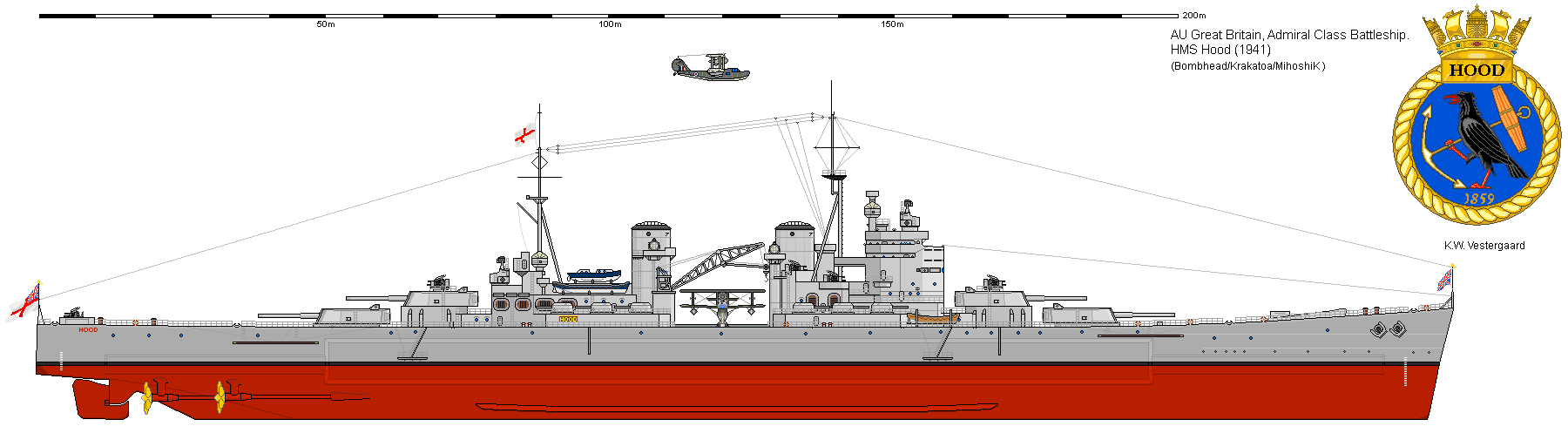 hms vanguard scrapping