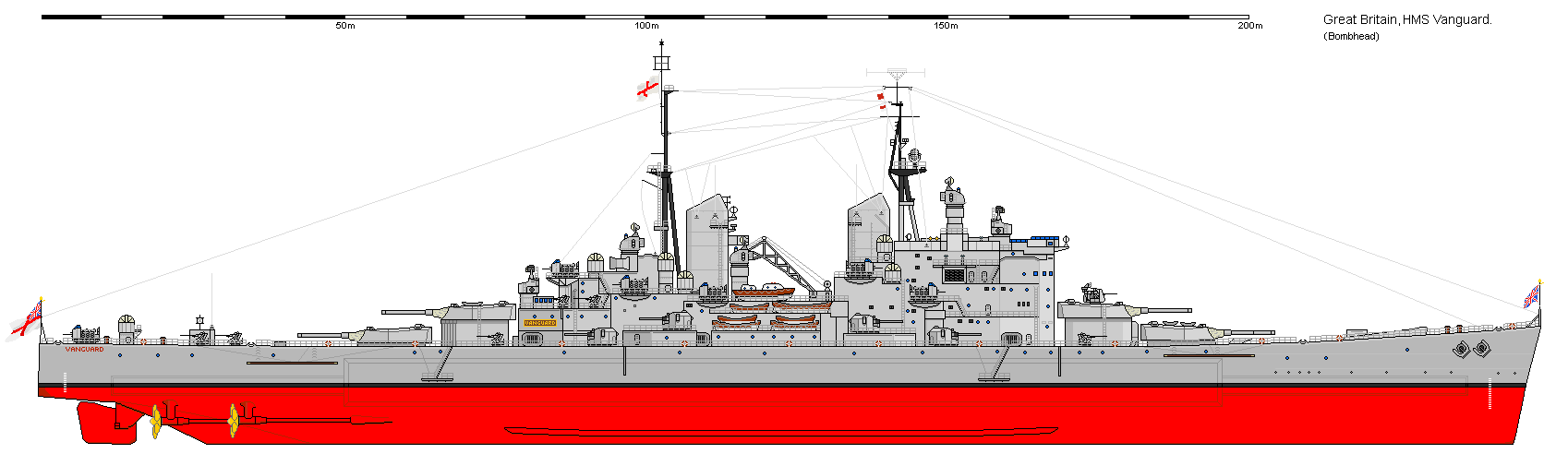 hms vanguard scrapping